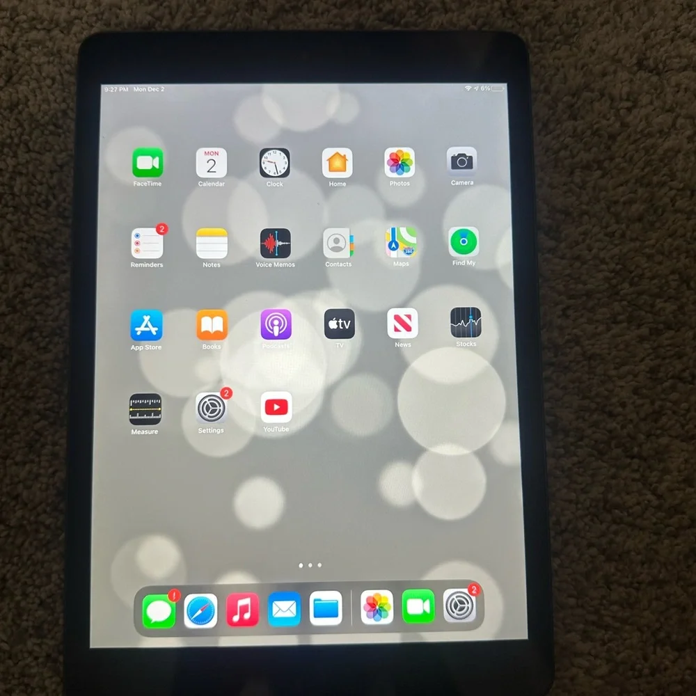 ipad in grey